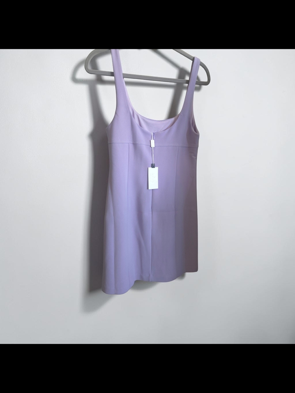 Aster The Label. Lilac Scoop Neck Sleeveless Dress - Picture 2 of 2
